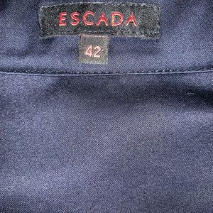 Black button down blouse